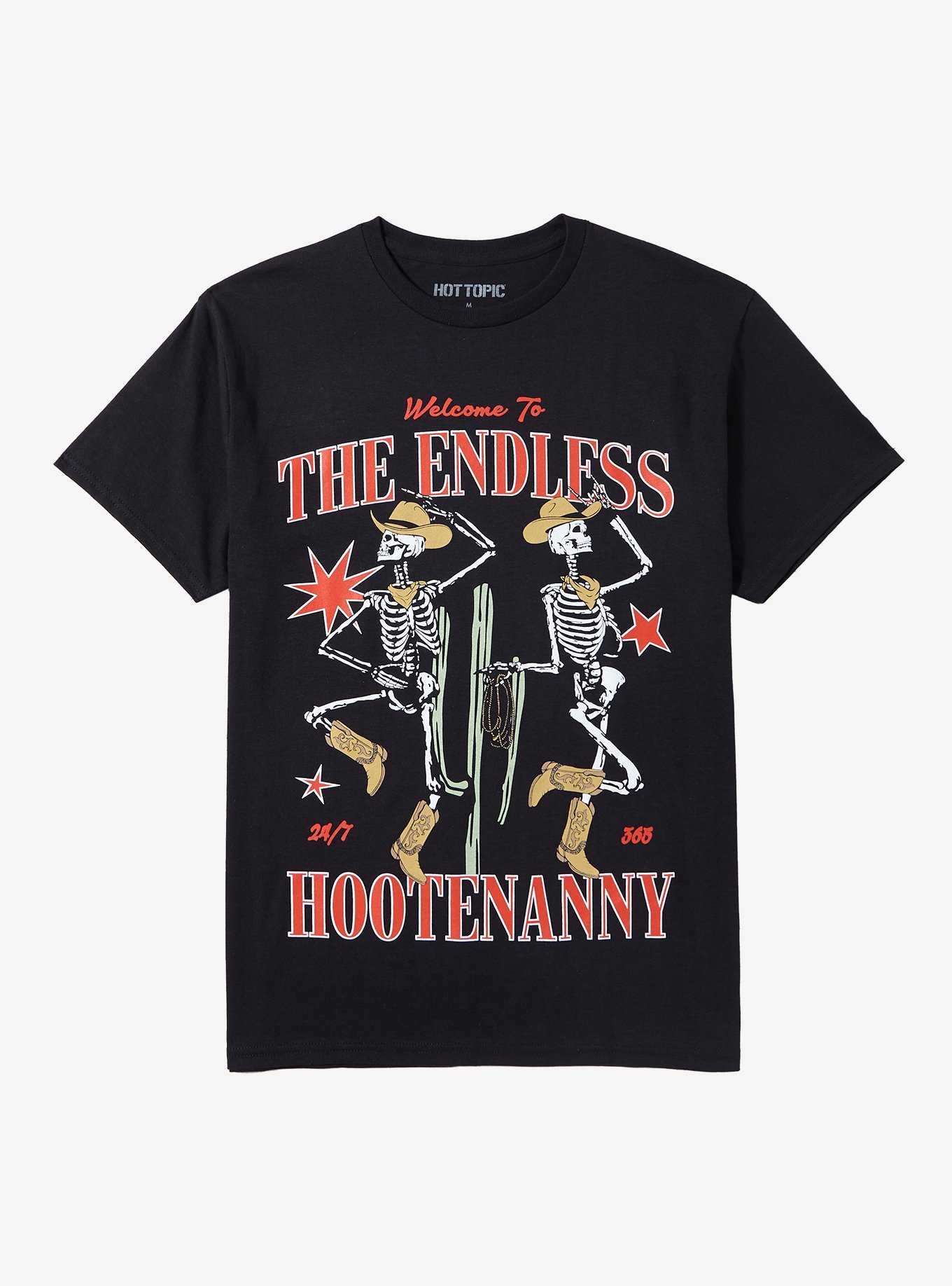 The Endless Hootenanny Skeletons T-Shirt, , hi-res
