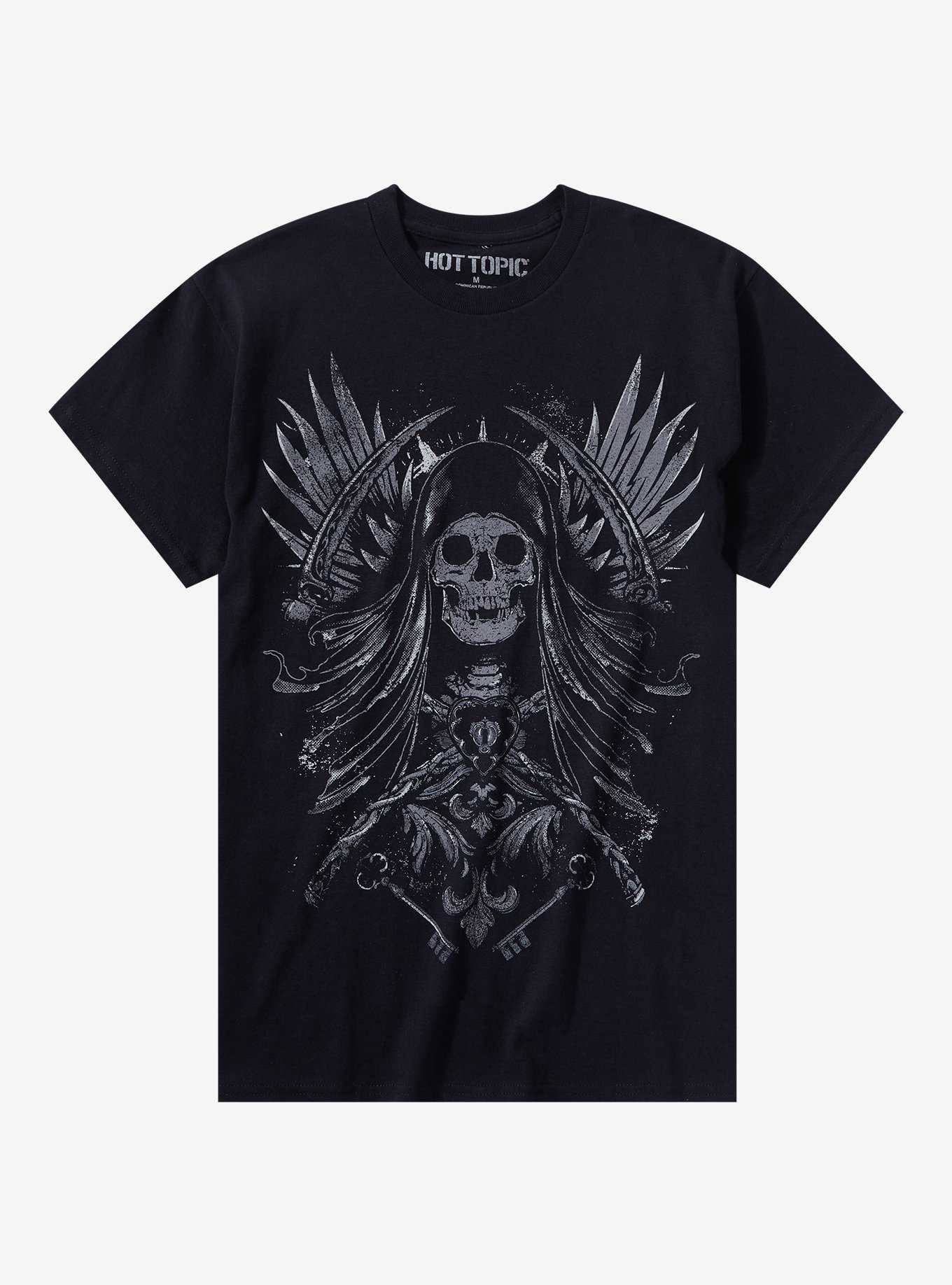 Sacred Heart Grim Reaper T-Shirt, , hi-res