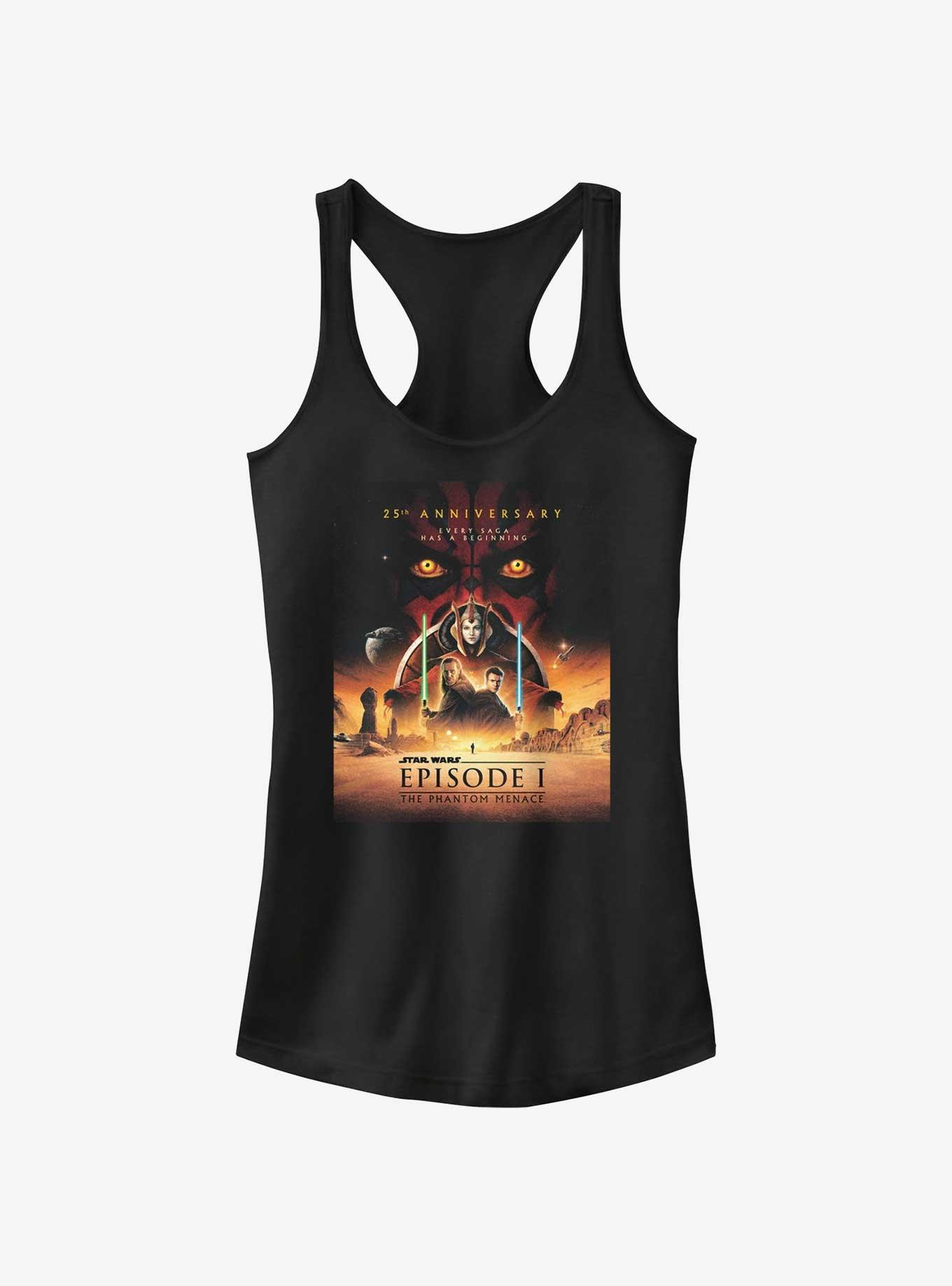 Star Wars Episode I: The Phantom Menace 25th Anniversary Poster Girls Tank, , hi-res