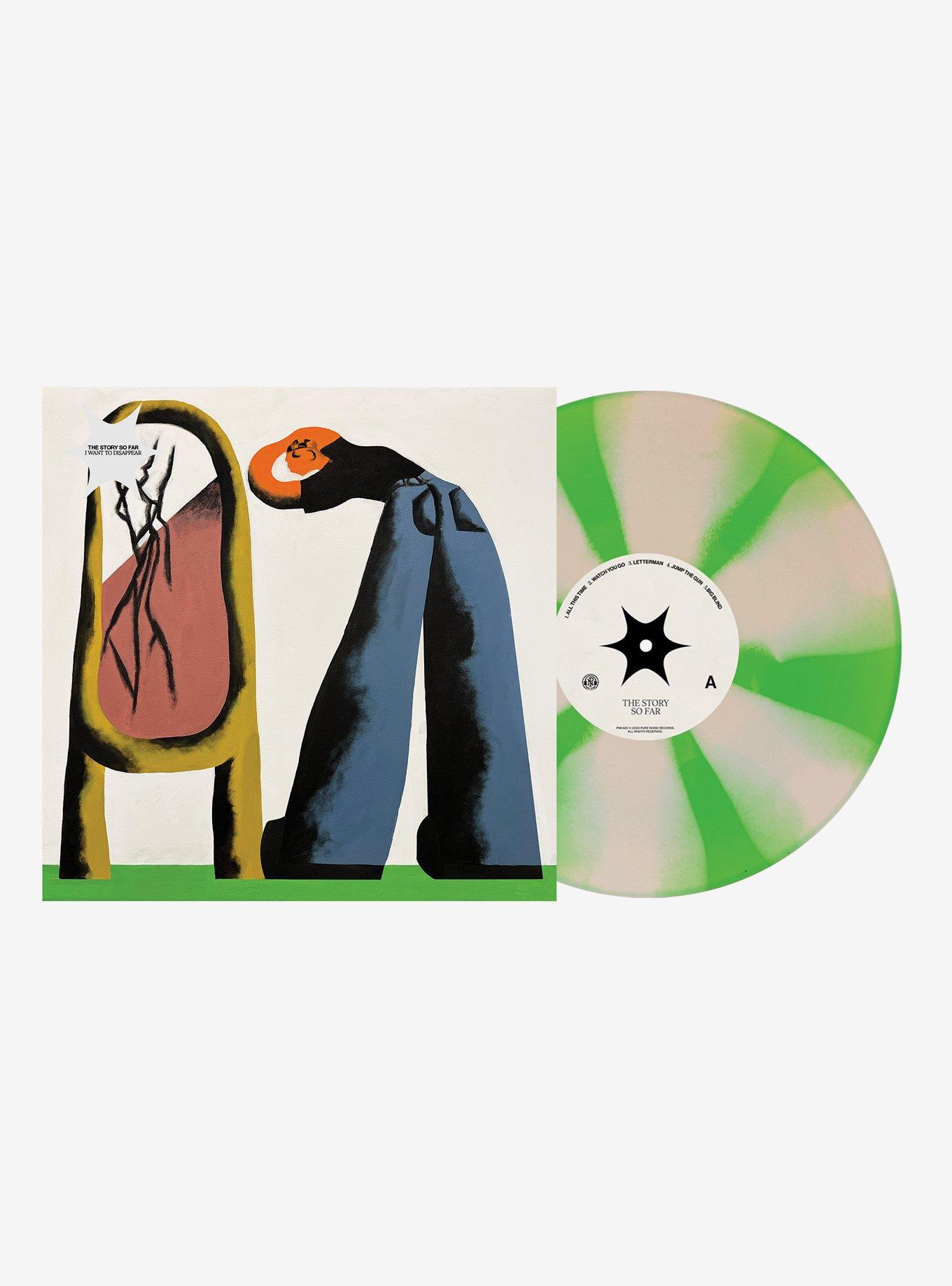 The Story So Far I Want To Disappear (White & Green) Vinyl LP Hot Topic Exclusive, , hi-res