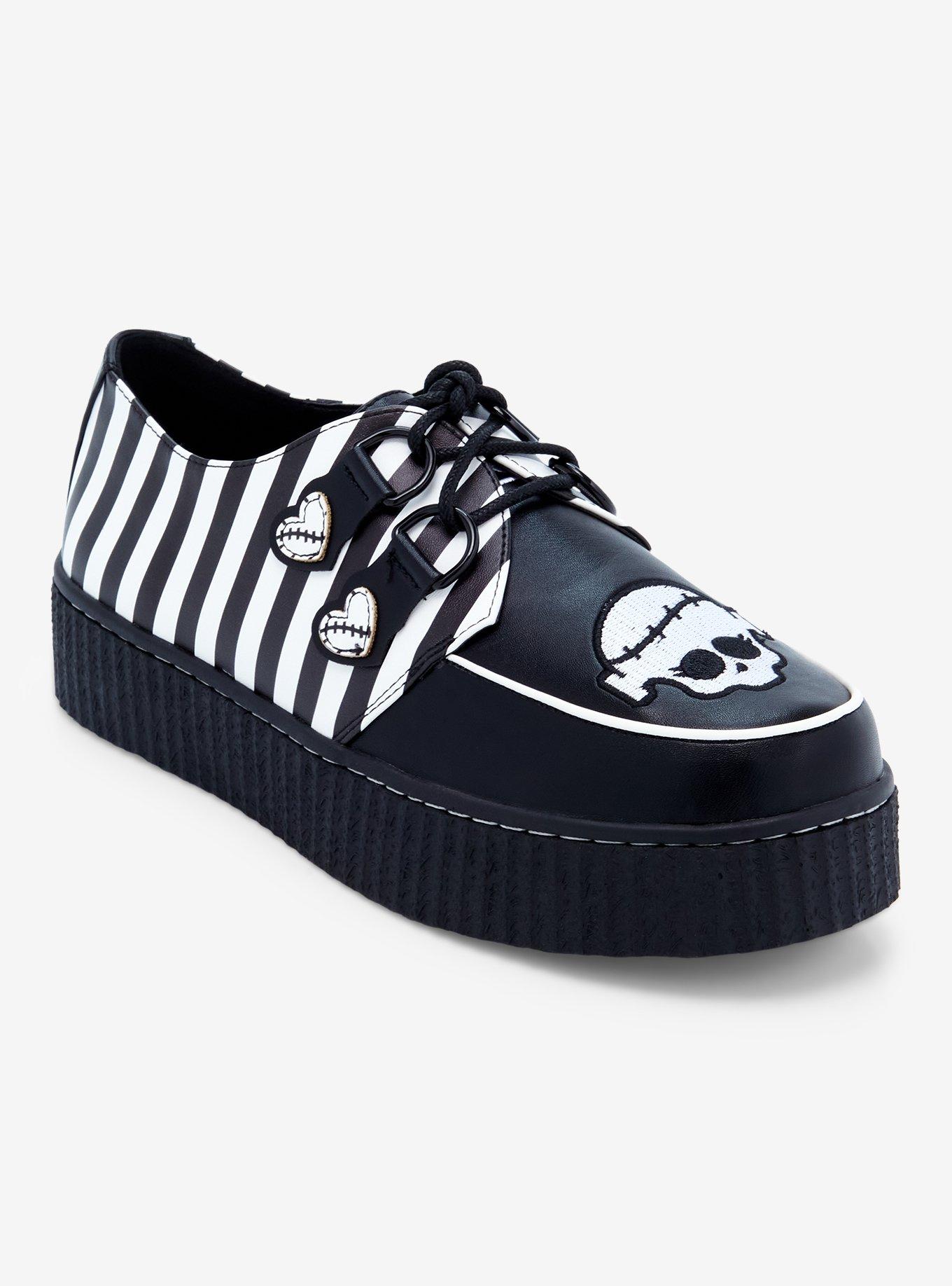 Monster High X YRU Frankie Stein Stripe Creepers, , hi-res