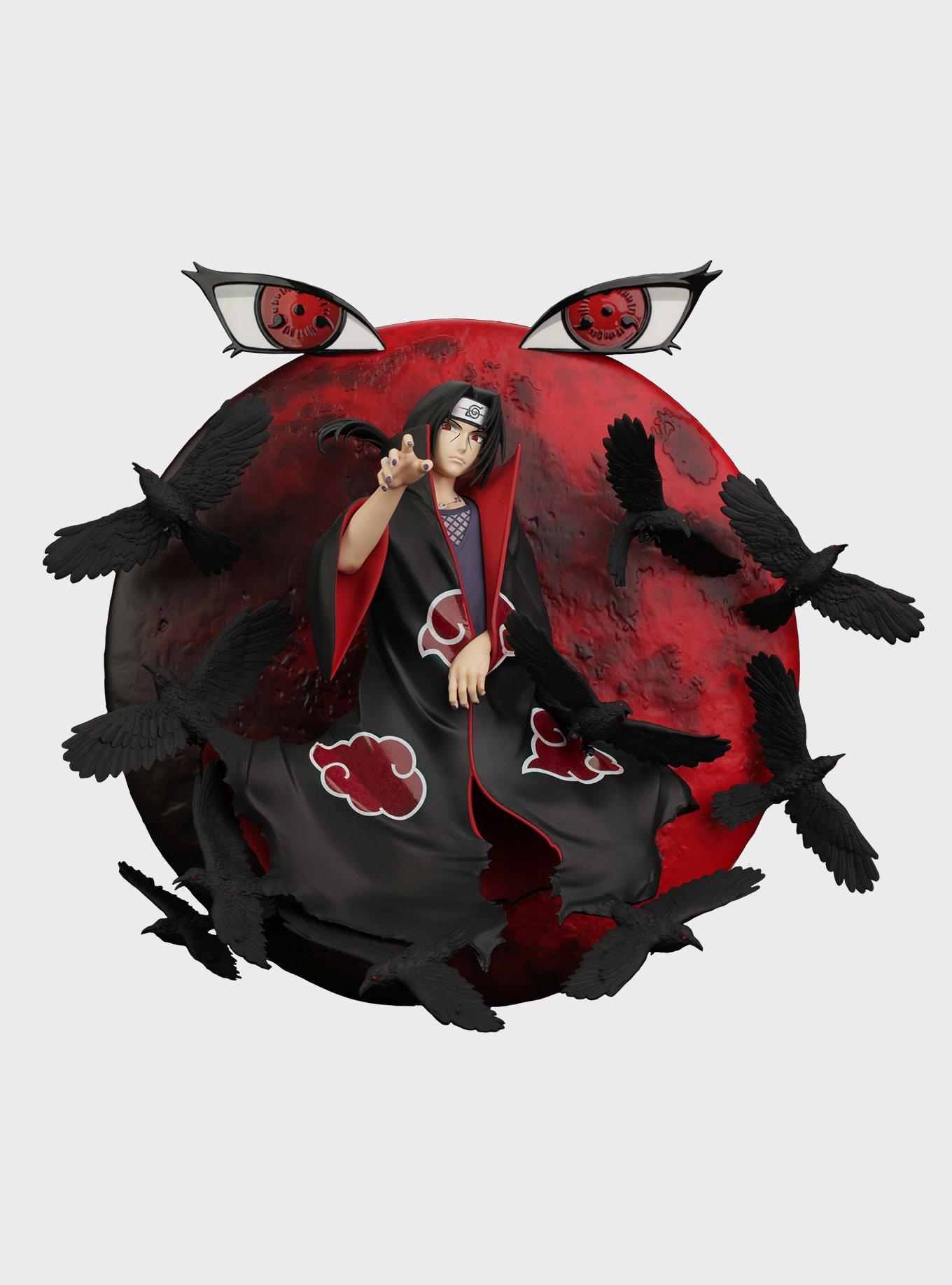 Naruto Shippuden Itachi Uchiha 1/8th Scale Wall Statue | Hot Topic