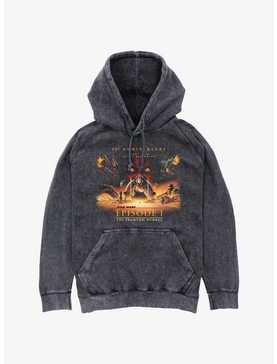 Star Wars Episode I: The Phantom Menace Wide 25th Anniversary Poster Mineral Wash Hoodie, , hi-res