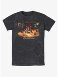 Star Wars Episode I: The Phantom Menace Wide 25th Anniversary Poster Mineral Wash T-Shirt, BLACK, hi-res