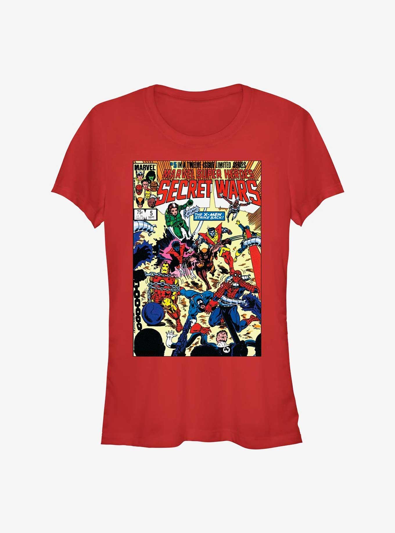 Marvel X-Men Secret Wars Vol5 Poster Girls T-Shirt