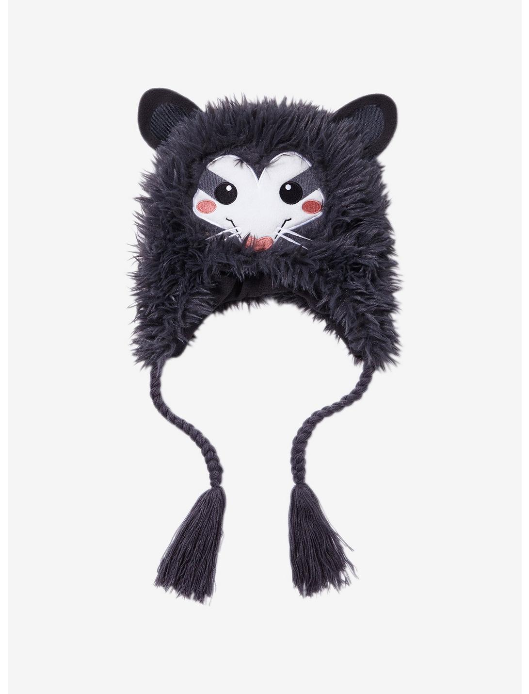 Possum Fuzzy Tassel Beanie | Hot Topic Possum Fuzzy Tassel Beanie | Hot Topic