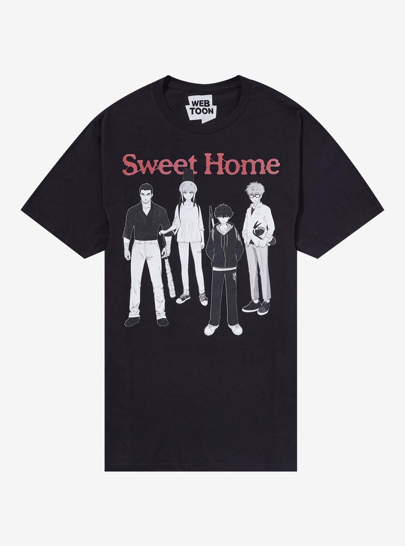 Sweet Home Group T-Shirt, BLACK, hi-res