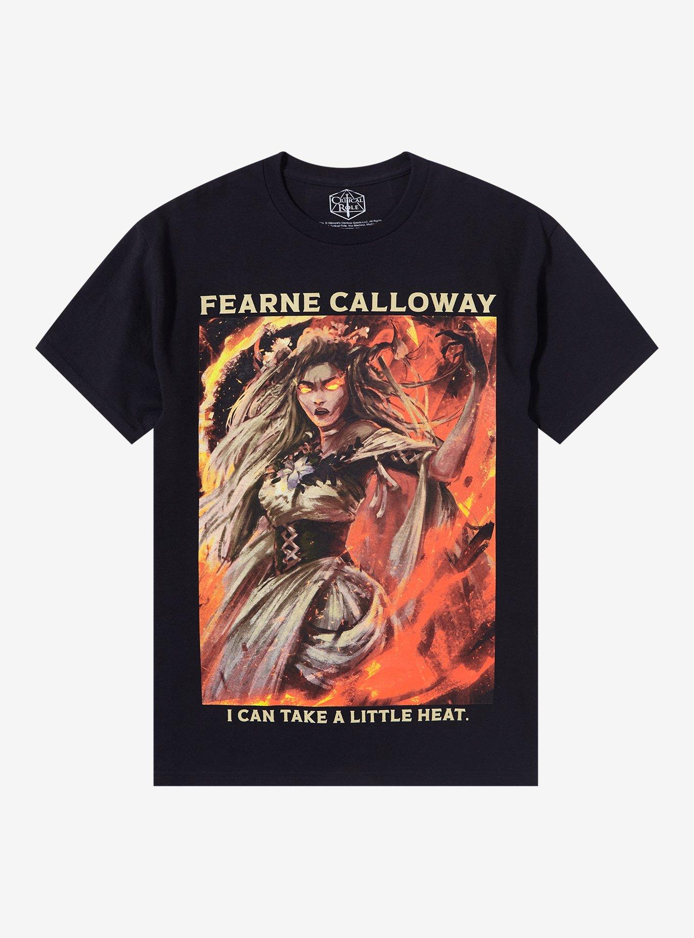 Critical Role Fearne Calloway T-Shirt, BLACK, hi-res