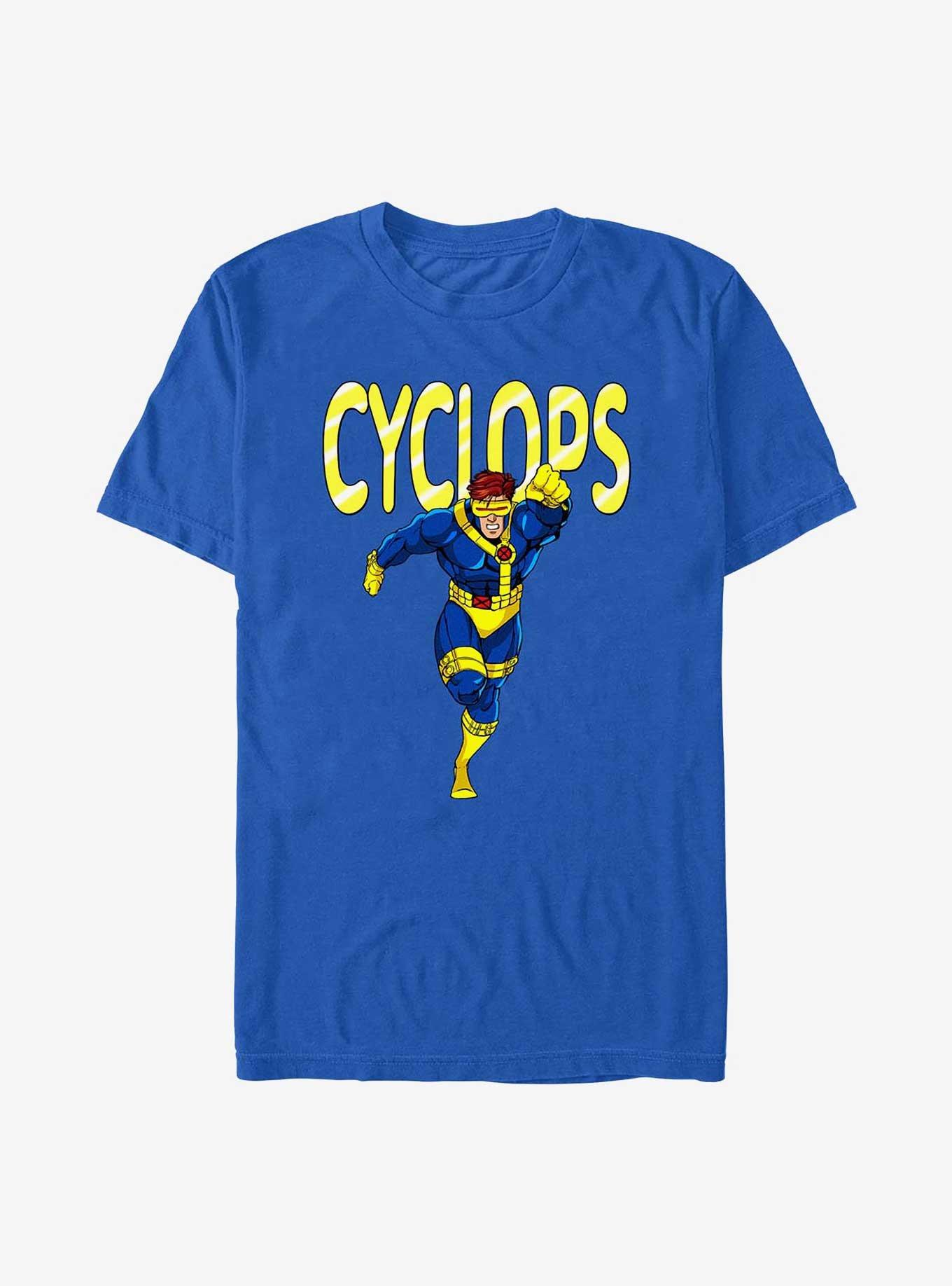 X-Men Cyclops T-Shirt, ROYAL, hi-res