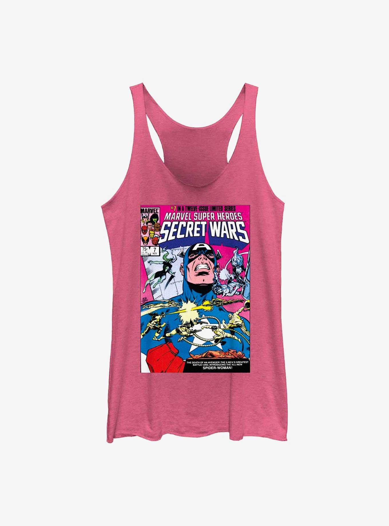 X-Men Secret Wars Vol7 Poster Girls Tank, PINK HTR, hi-res