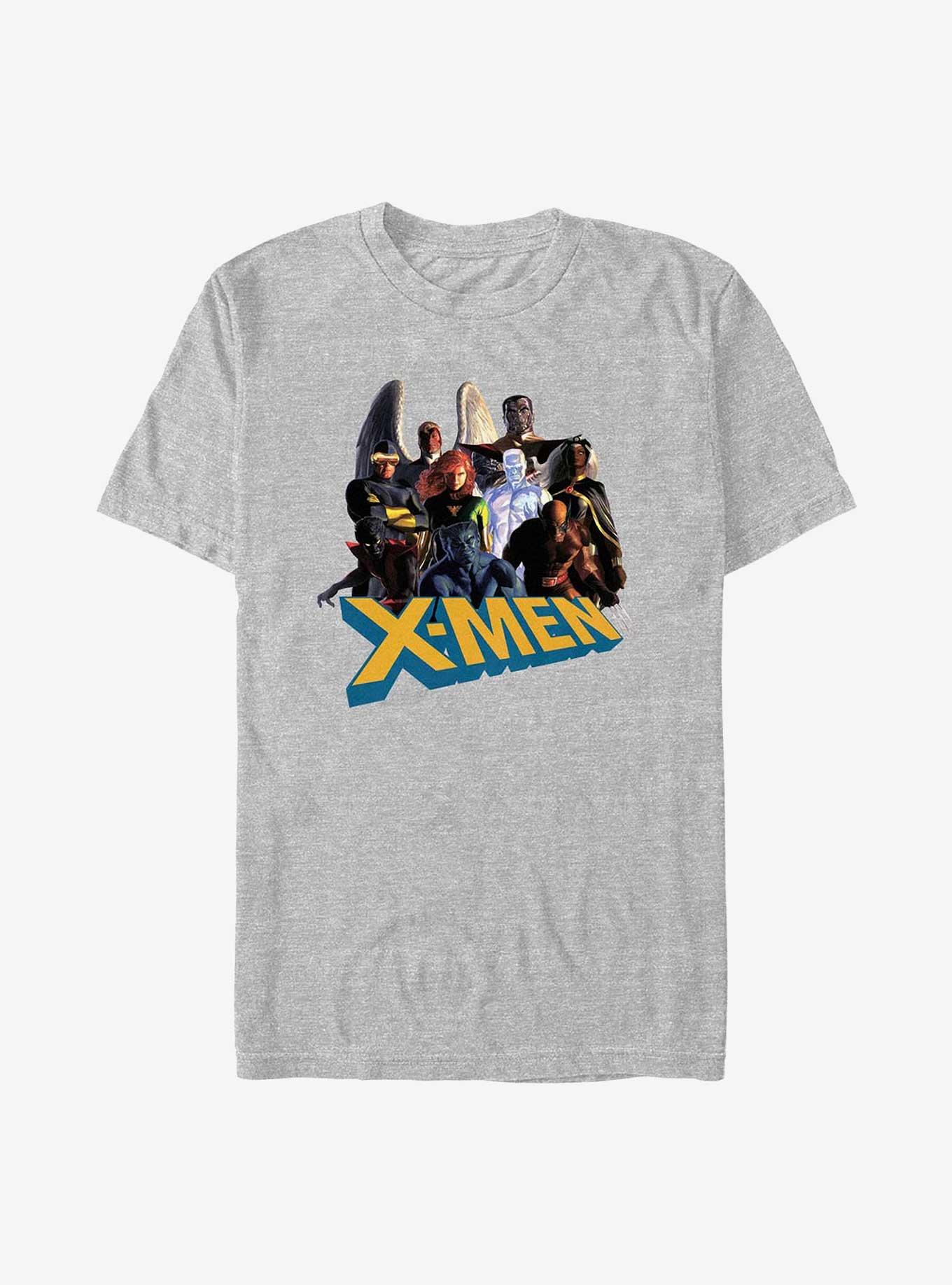 X-Men Characters T-Shirt, ATH HTR, hi-res