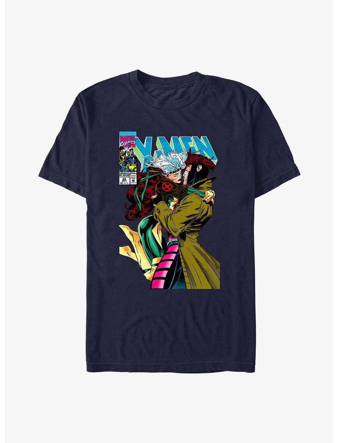 X-Men Rogue & Gambit 4Eva T-Shirt, NAVY, hi-res