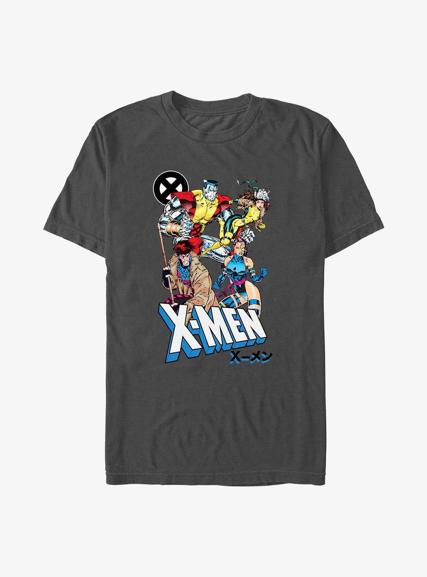 Marvel X-Men 90's Group Japanese T-Shirt