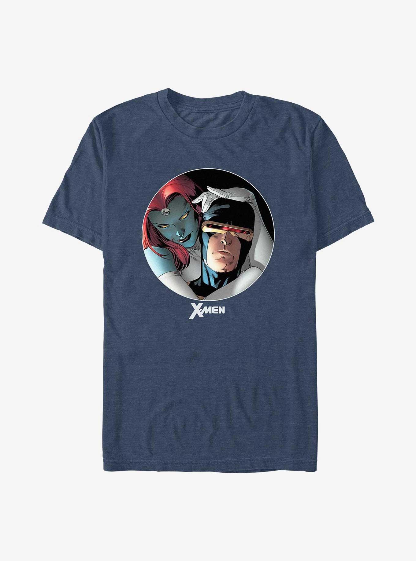 X-Men One Eye Only T-Shirt, NAVY HTR, hi-res