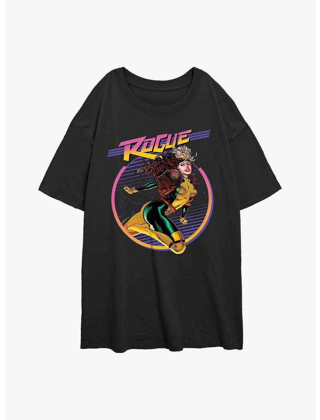 X-Men Rogue Space Girls Oversized T-Shirt, BLACK, hi-res