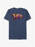 X-Men Minimal X-Men Logo T-Shirt, NAVY HTR, hi-res