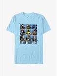 X-Men We Are The Future Grid T-Shirt, LT BLUE, hi-res