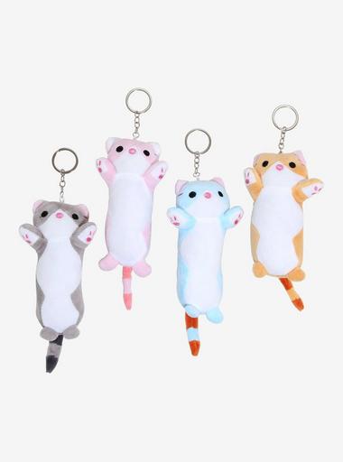 Cat Hugs Assorted Blind Plush Key Chain Hot Topic