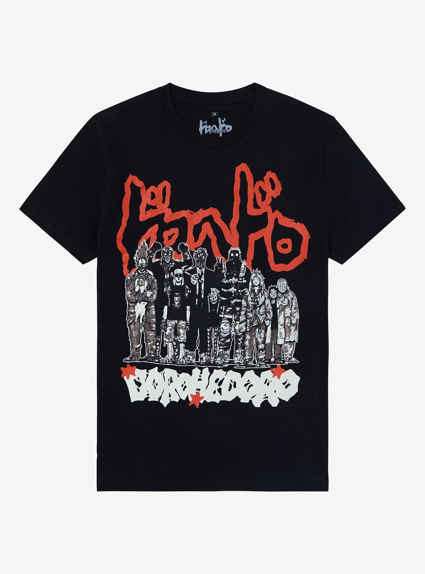 Dorohedoro Manga Group T-Shirt, BLACK, hi-res