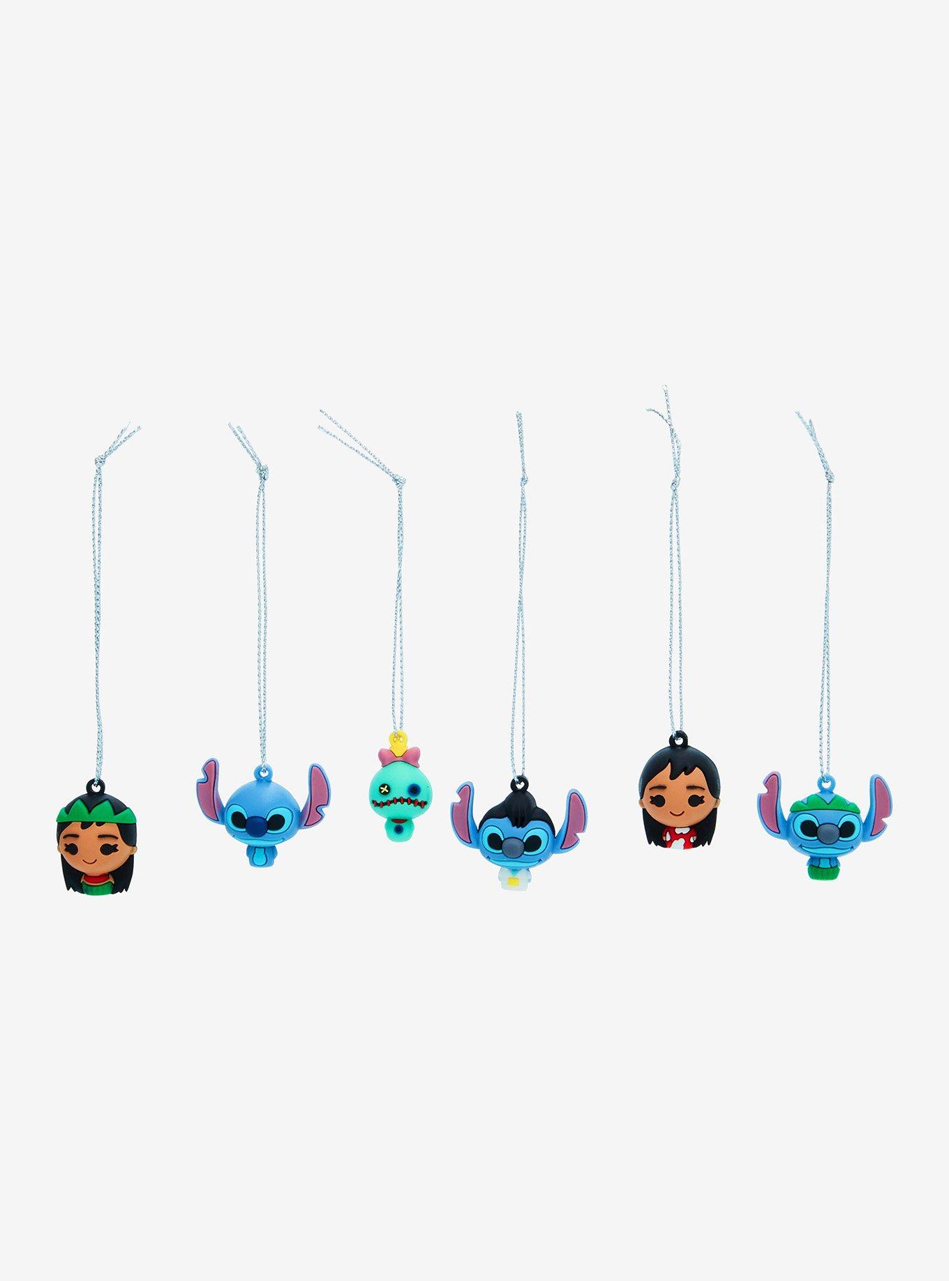 Hallmark Disney Lilo & Stitch Shatterproof Mini Ornament Set, , hi-res