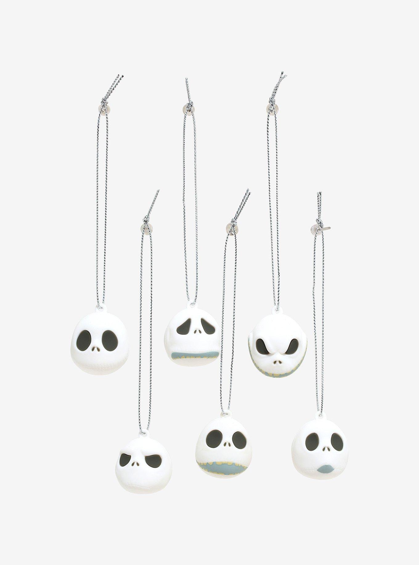The Nightmare Before Christmas Jack Skellington Emotions Mini Ornament Set, , hi-res