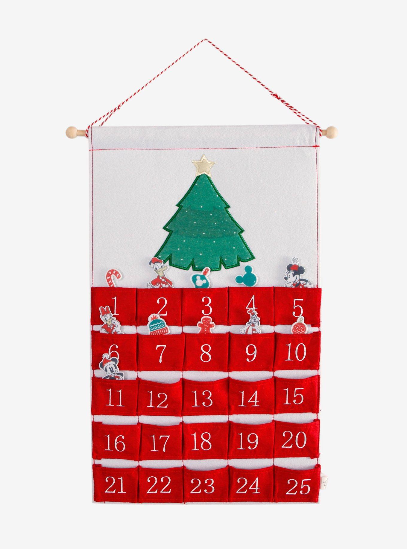 Disney Mickey Mouse And Friends Christmas Pocket Advent Calendar