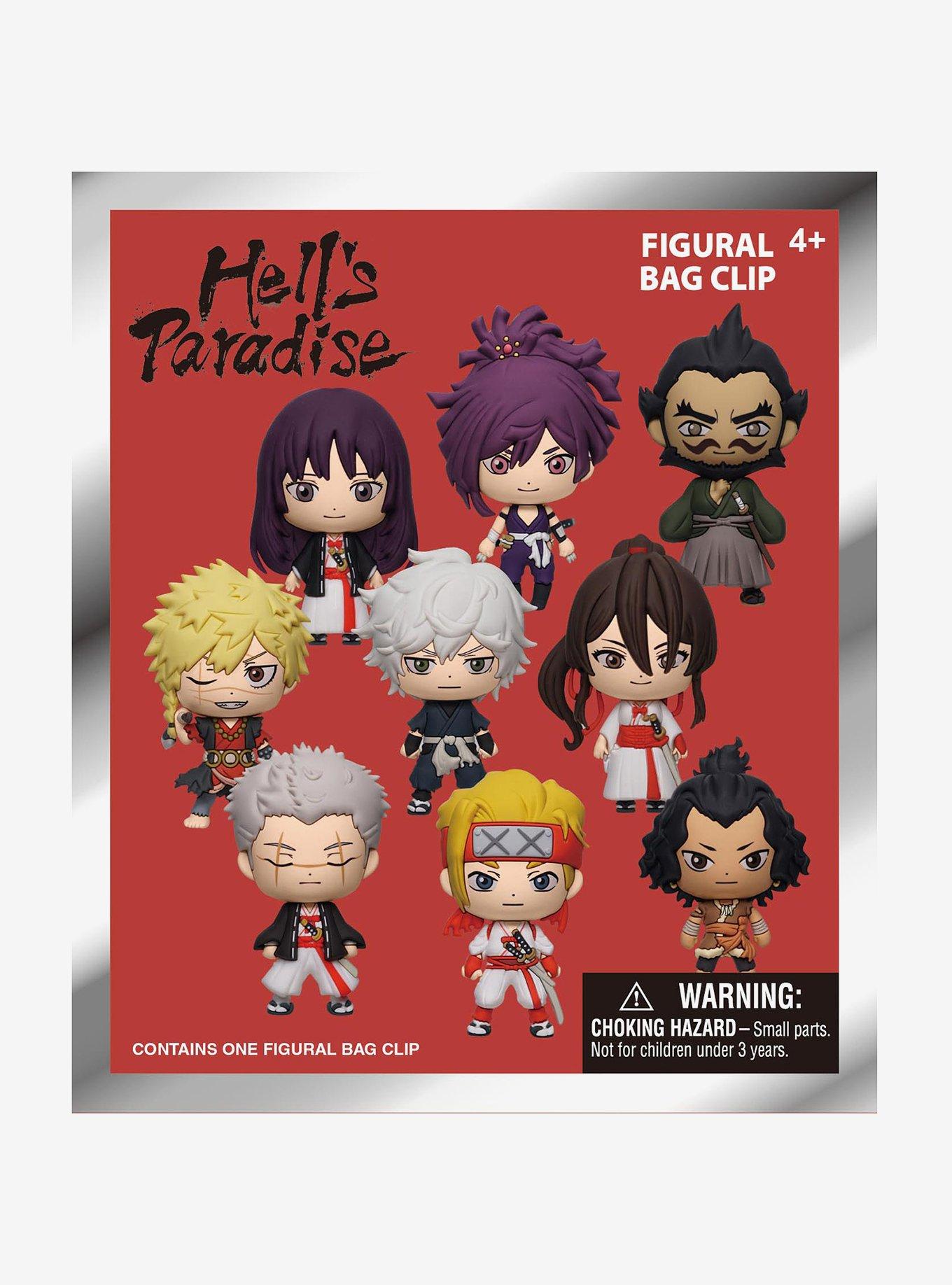 Hell's Paradise Characters Series 1 Blind Bag Figural Bag Clip, , hi-res