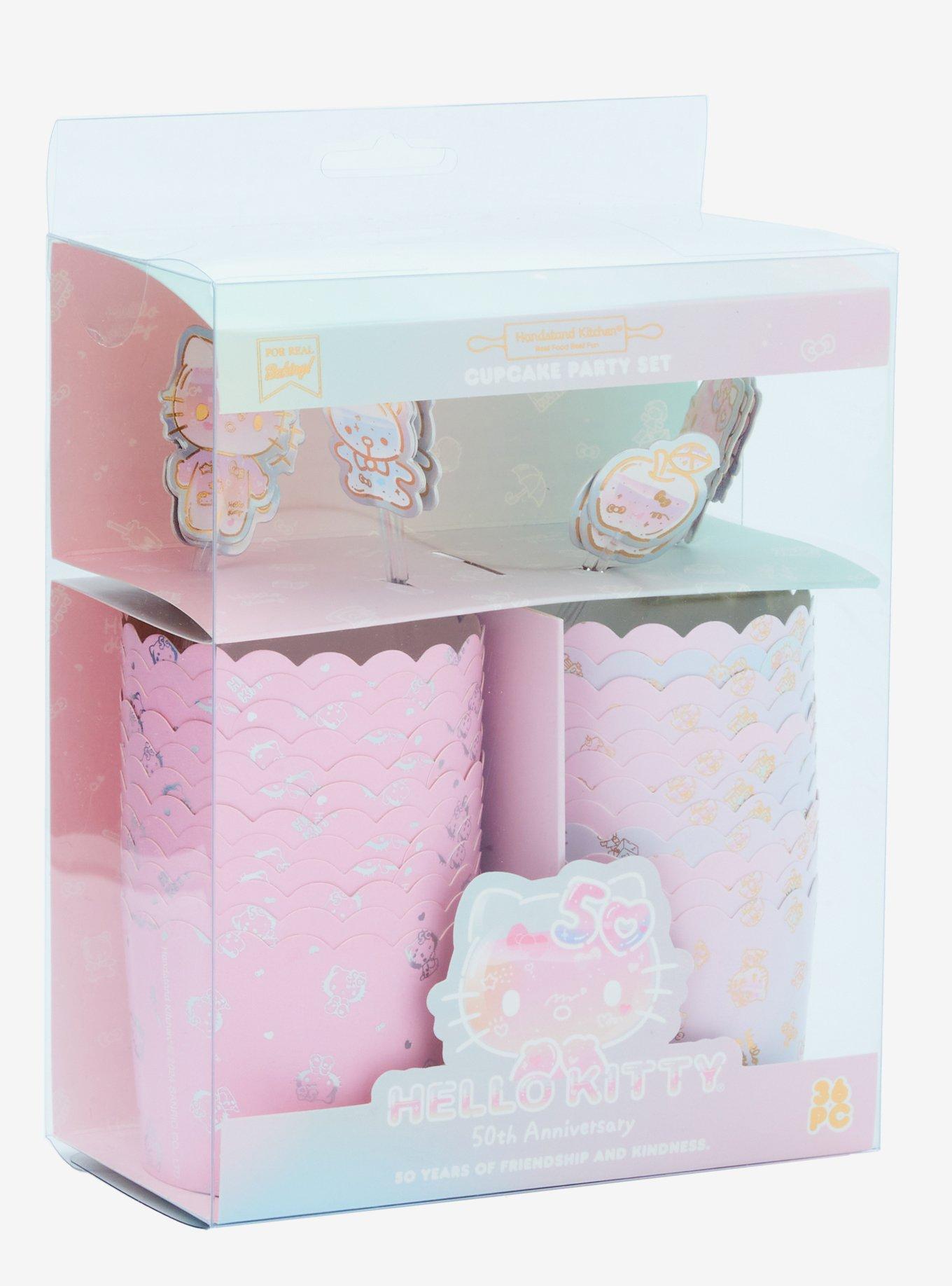 Hello Kitty 50th Anniversary Cupcake Party Set, , hi-res