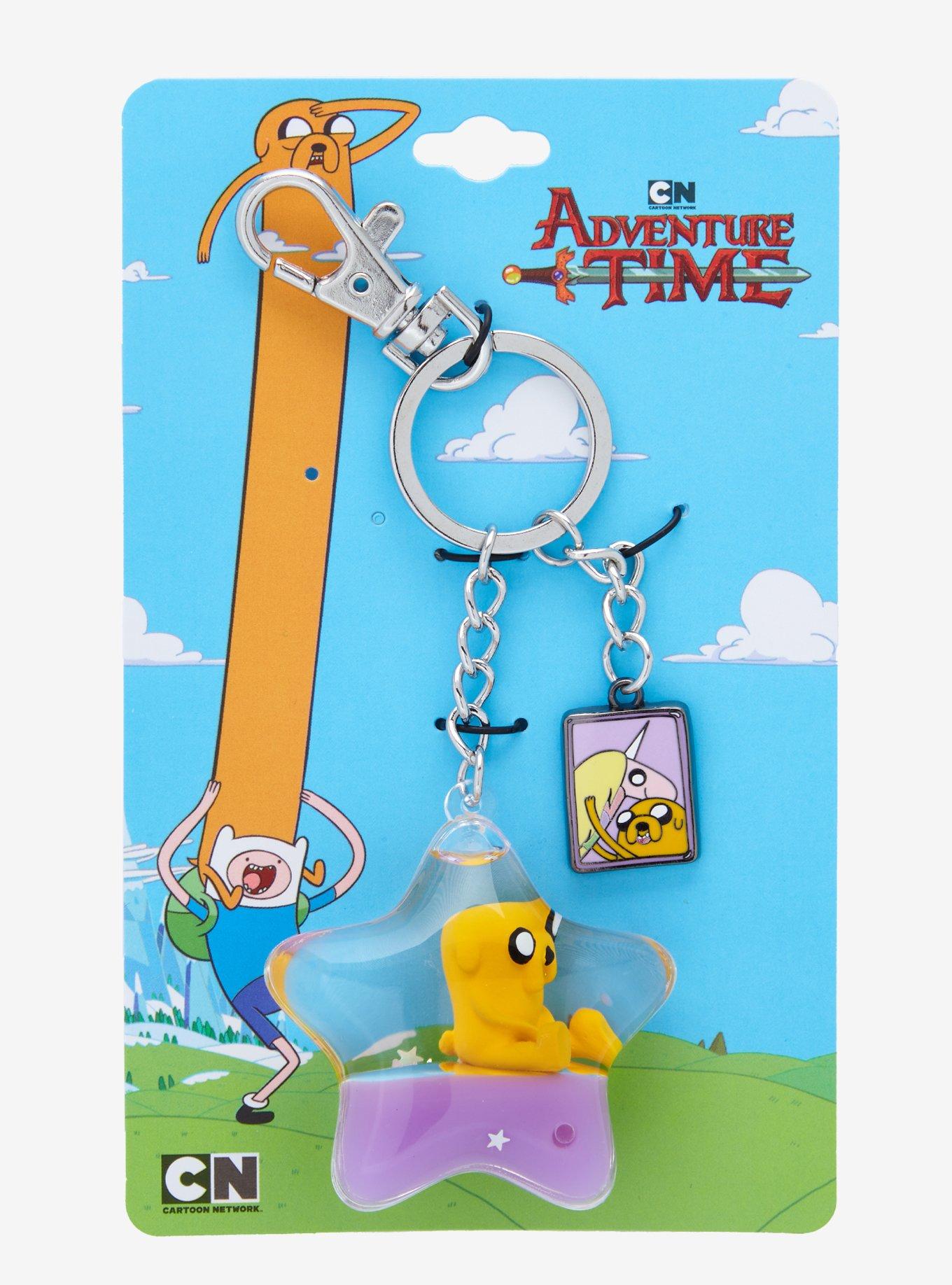 Adventure Time Jake & Lady Rainicorn Liquid Key Chain, , hi-res