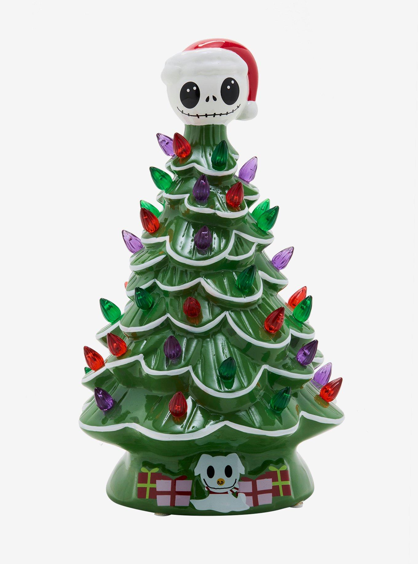 The Nightmare Before Christmas Light-Up Ceramic Tree, , hi-res