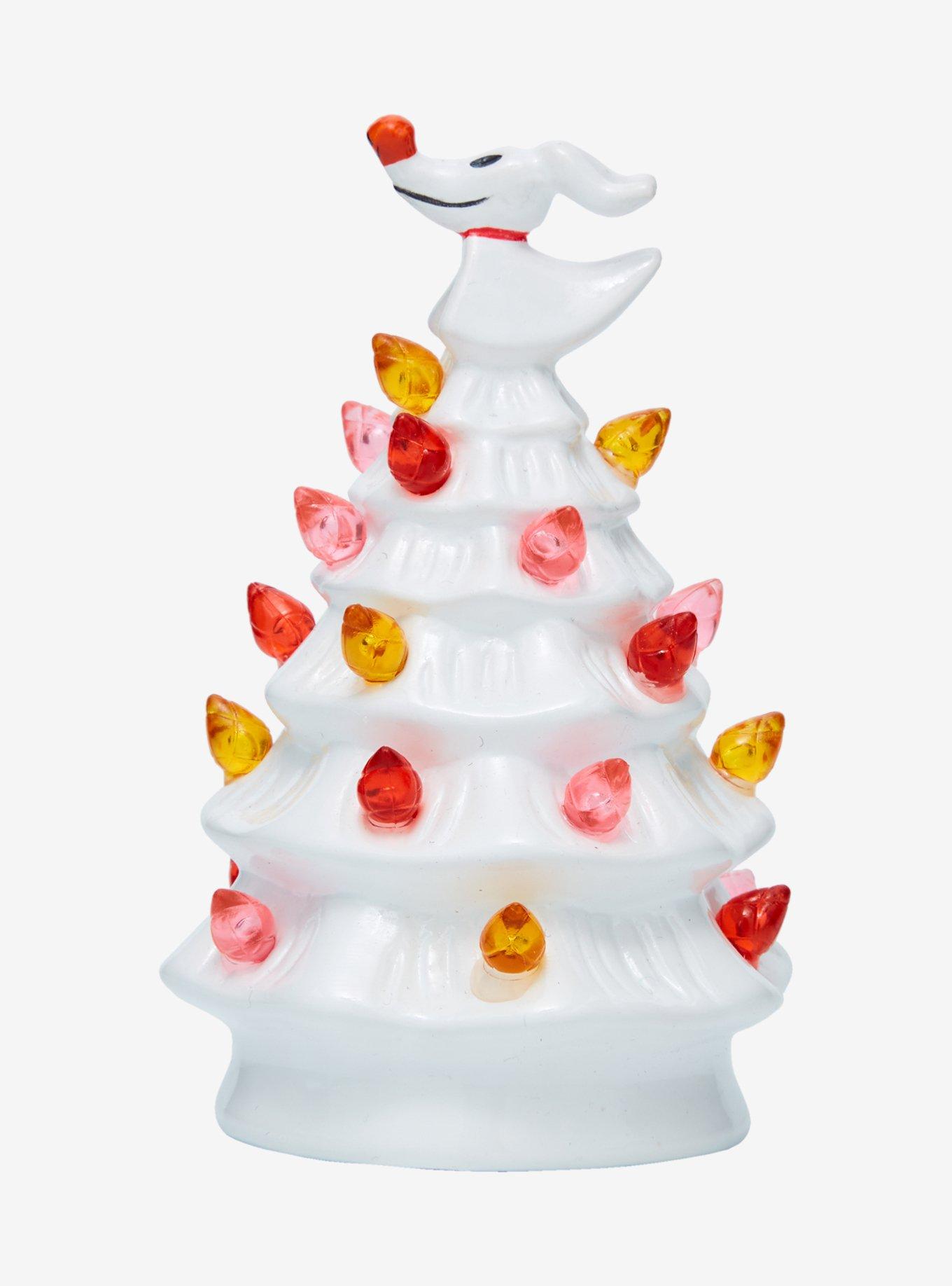 北欧のクリスマスミニツリー.。.:*☆温かな飲み物で ひと休みしませんか The Nightmare Before Christmas Zero Light-Up Mini Ceramic Tree