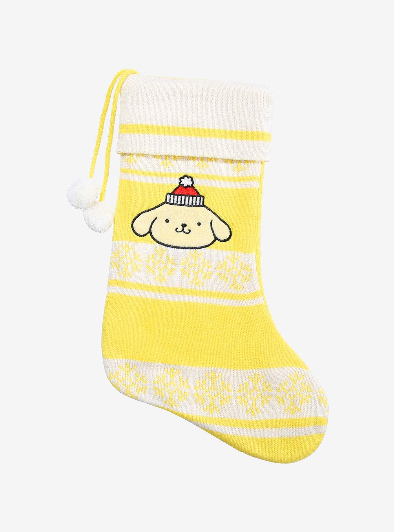 Pompompurin Fair Isle Knit Stocking, , hi-res