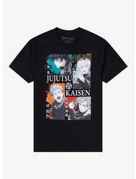 Jujutsu Kaisen Group Tonal Panel T-Shirt, , hi-res