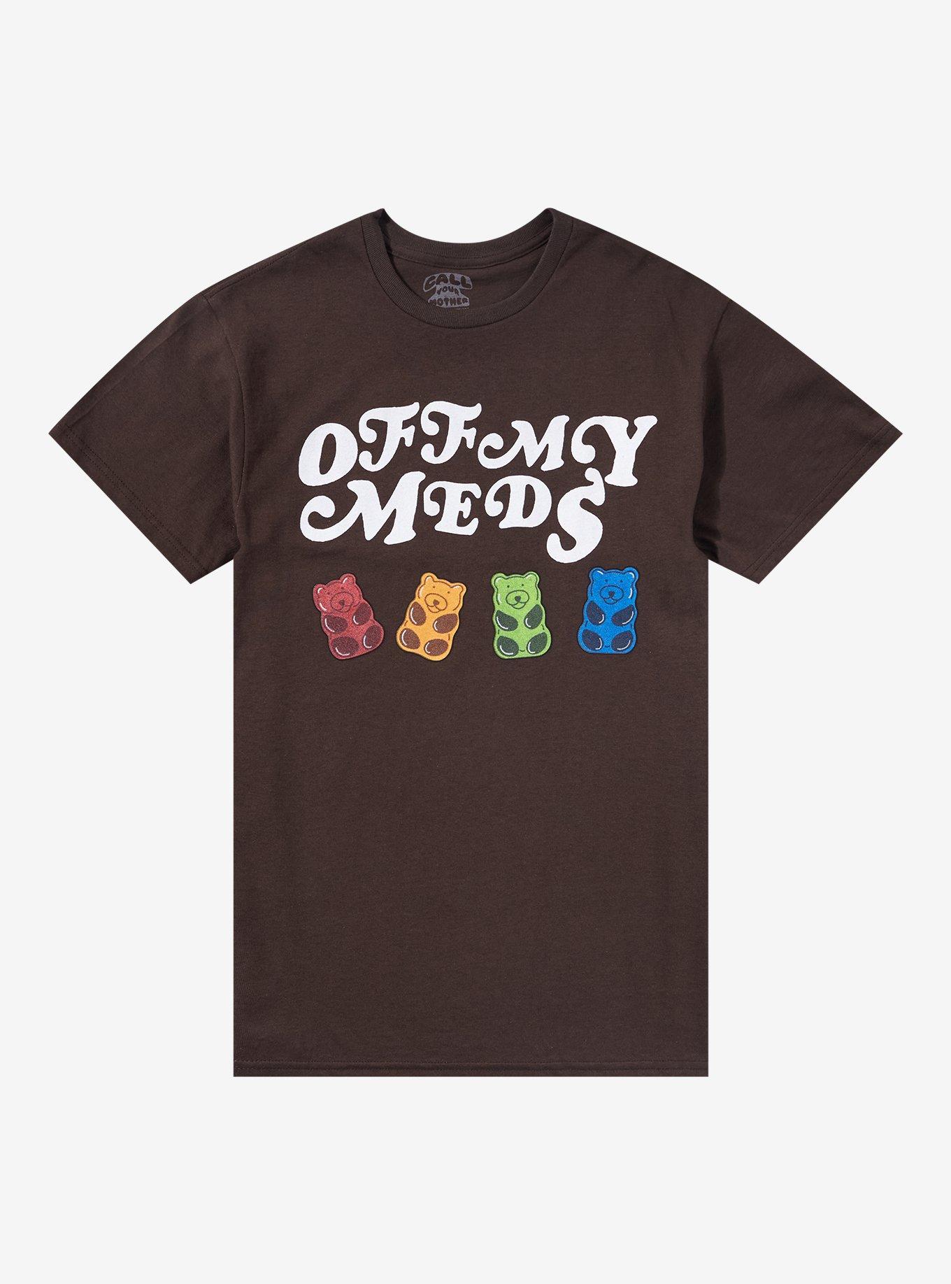 Off My Meds Bears T-Shirt By Call Your Mother, BROWN, hi-res