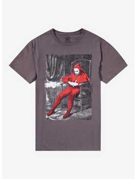 Red Jester Sitting T-Shirt By Call Your Mother, , hi-res