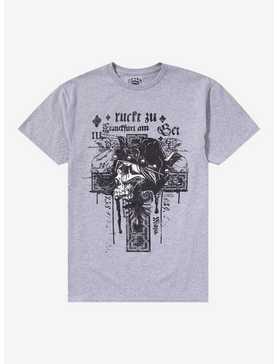 Crowned Skull & Cross T-Shirt By Call Your Mother, , hi-res