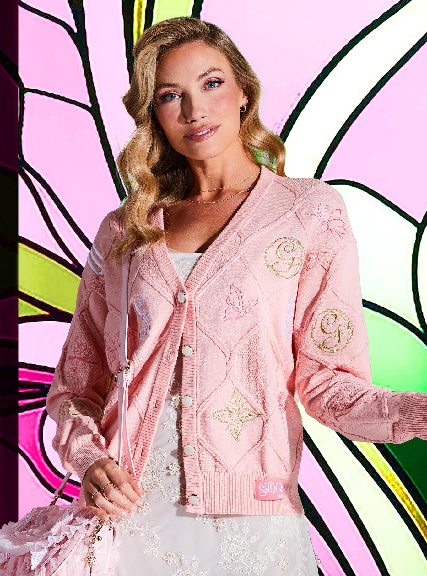 Wicked Glinda Icons Women's Cardigan - BoxLunch Exclusive, , hi-res