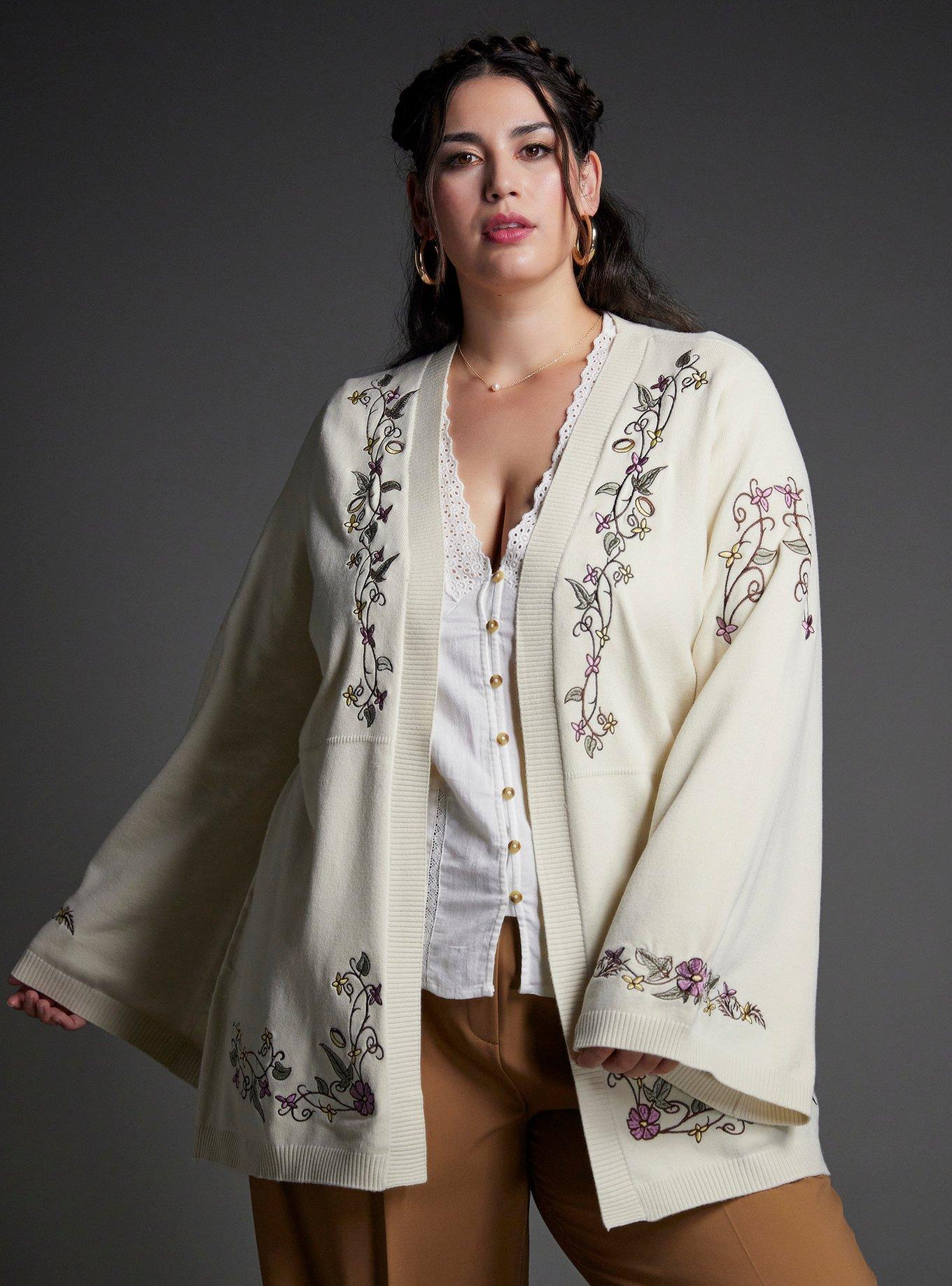 Her Universe The Lord Of The Rings Icons Floral Filigree Cardigan Her Universe Exclusive