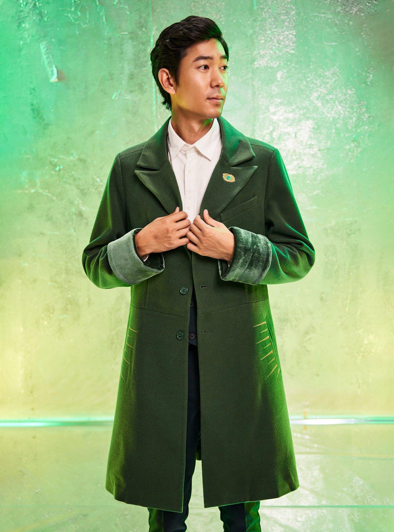 Our Universe Wicked Oz Emerald City Coat Our Universe Exclusive, MILITARY GREEN, hi-res