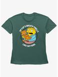 The Simpsons Ralph Cat Breath Womens Straight Fit T-Shirt, PINE, hi-res