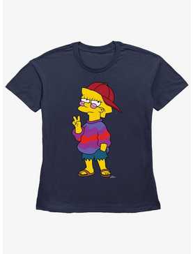 The Simpsons Cool Lisa Womens Straight Fit T-Shirt, , hi-res