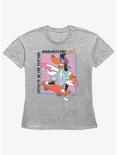 The Simpsons Poochie Dudemeisters Womens Straight Fit T-Shirt, HEATHER GR, hi-res