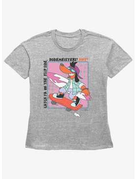 The Simpsons Poochie Dudemeisters Womens Straight Fit T-Shirt, , hi-res