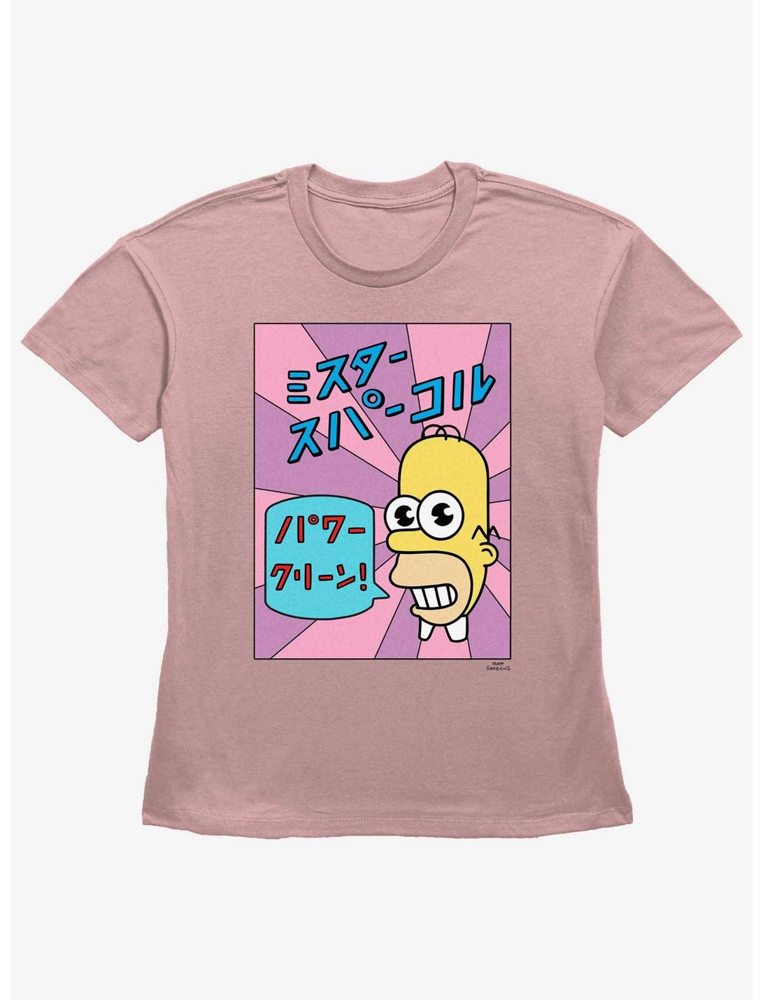 The Simpsons Mr. Sparkle Womens Straight Fit T-Shirt, DESERTPNK, hi-res