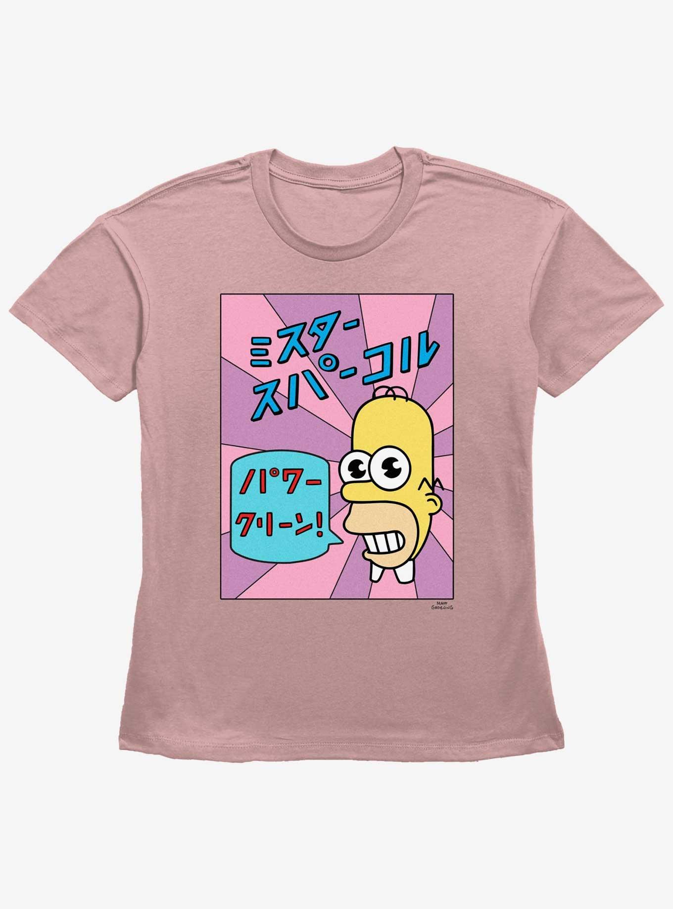 The Simpsons Mr. Sparkle Womens Straight Fit T-Shirt, DESERTPNK, hi-res