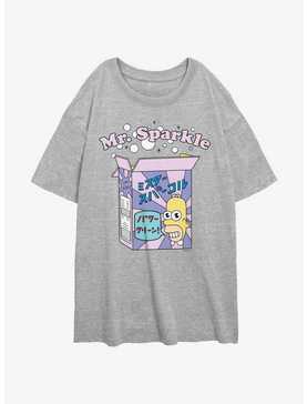 The Simpsons Mr. Sparkle Box Womens Oversized T-Shirt, , hi-res