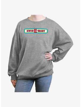 The Simpsons Kwik-E Logo Womens Oversized Sweatshirt, , hi-res