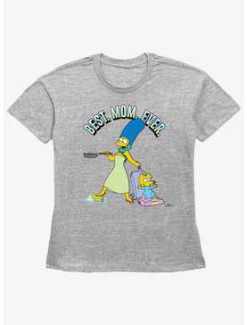 The Simpsons Best Mom Ever Womens Straight Fit T-Shirt, , hi-res