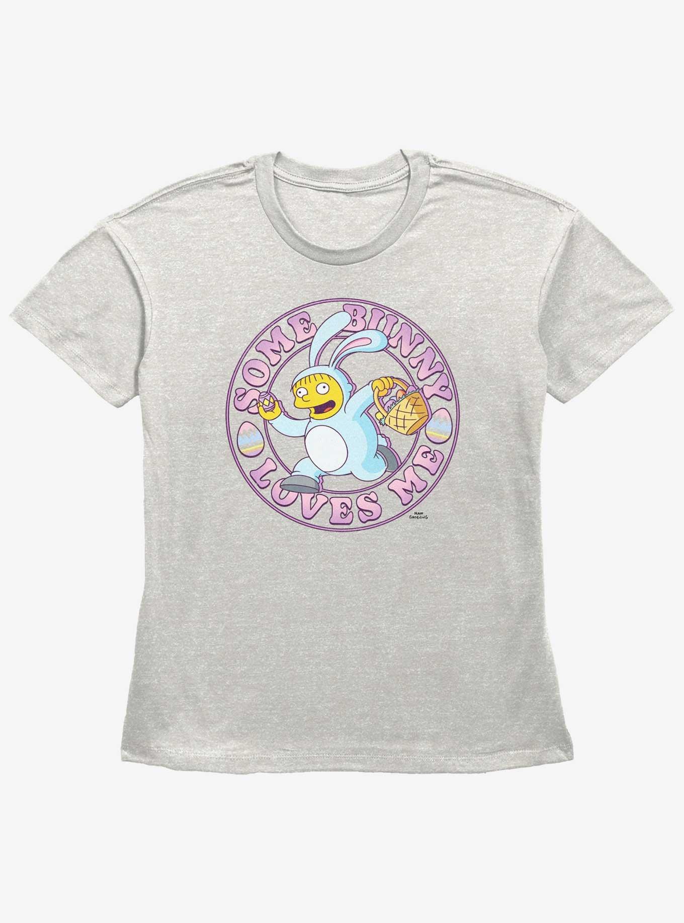 The Simpsons Some Bunny Womens Straight Fit T-Shirt, , hi-res