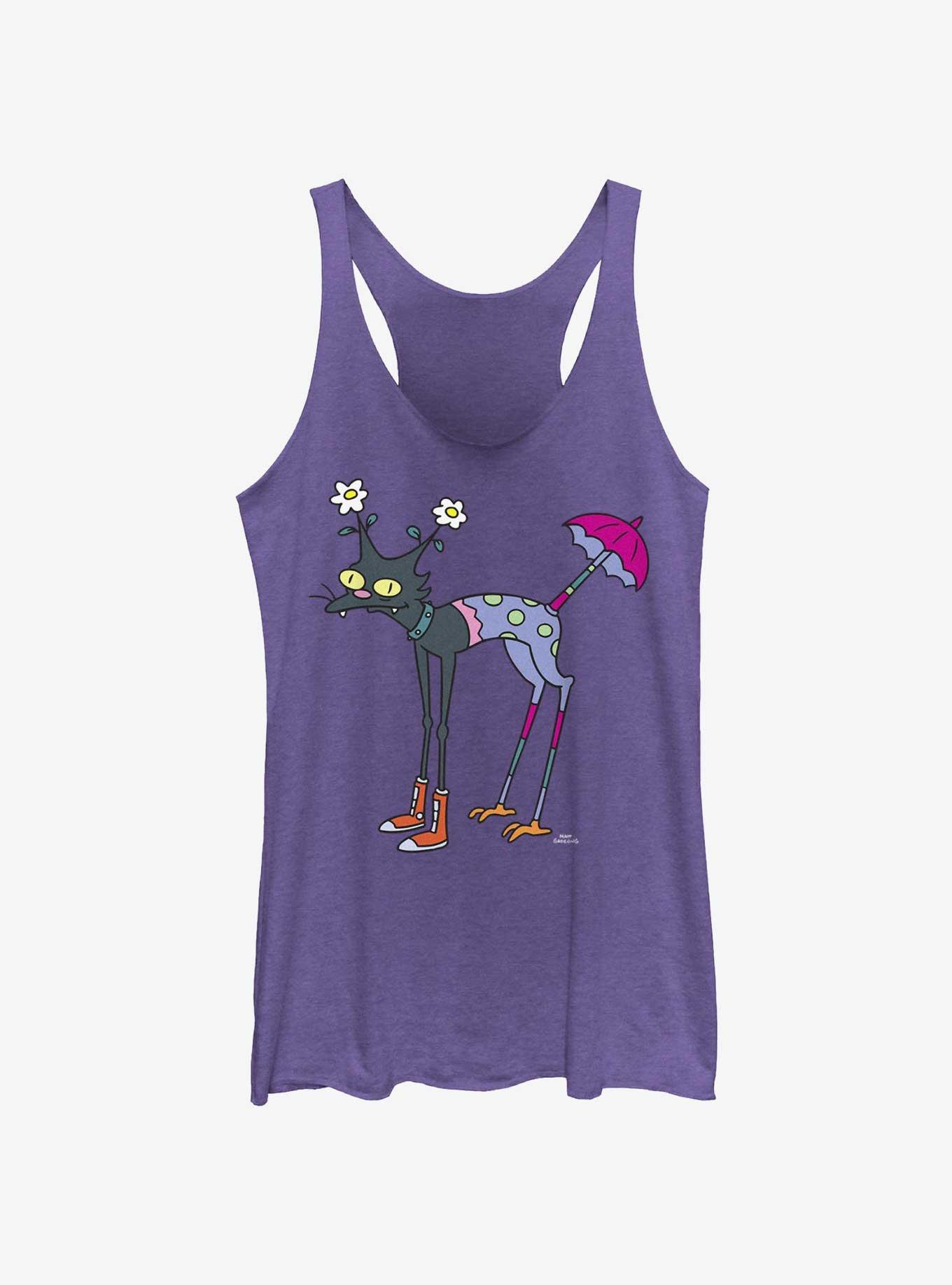 The Simpsons Mutant Snowball Womens Tank Top, PUR HTR, hi-res